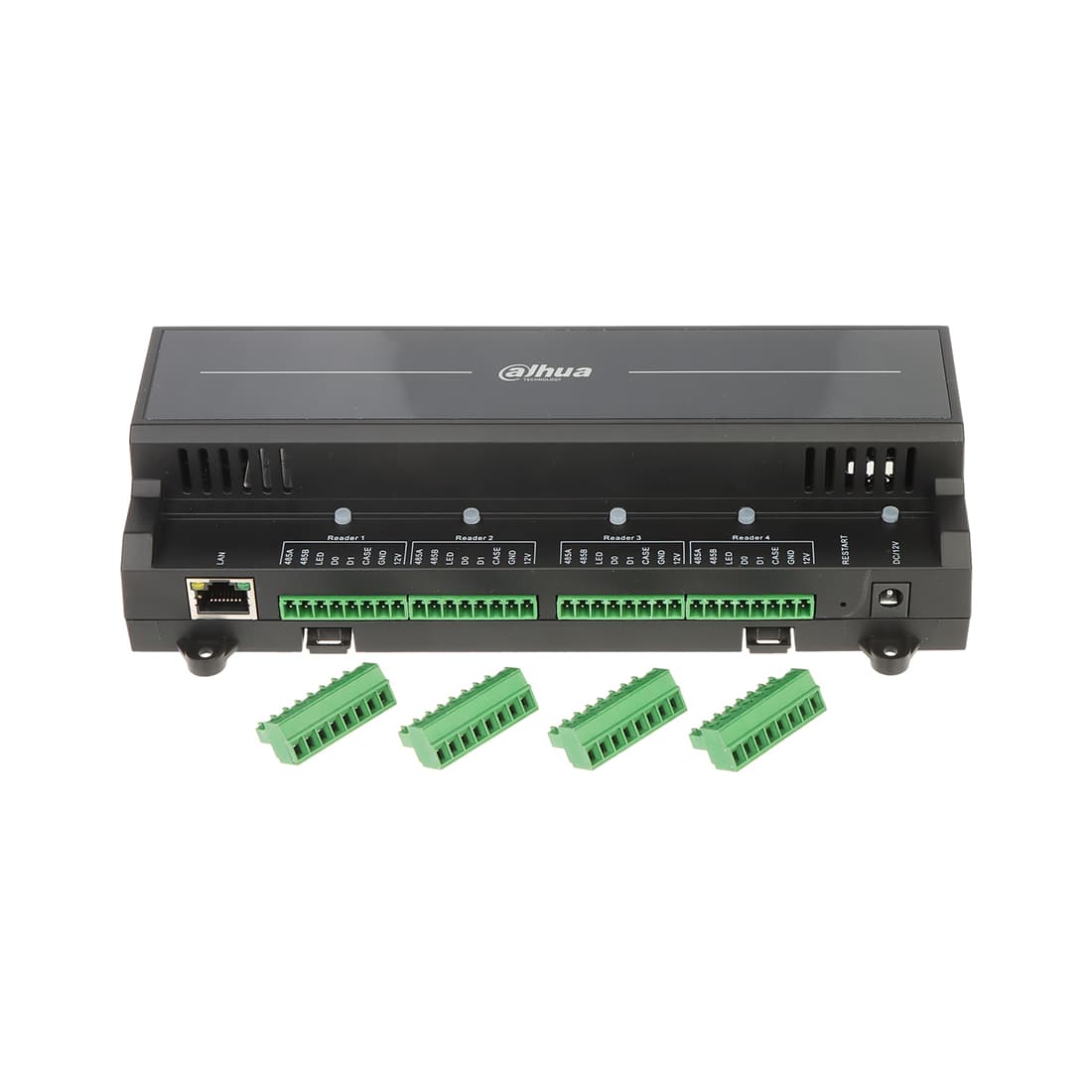 Контроллер доступа, Dahua, DHI-ASC2204B-S, Автономный считыватель, стандартное PoE и 12 В