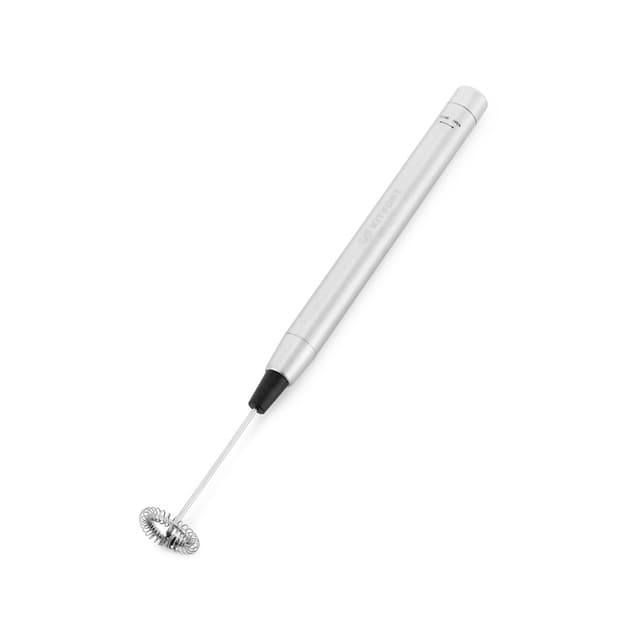 Венчик для взбивания, Kitfort, KT-721, 1 режим, Металический, Работа от батареек, 2 х ААА, 20 x 204 мм, Серебристый