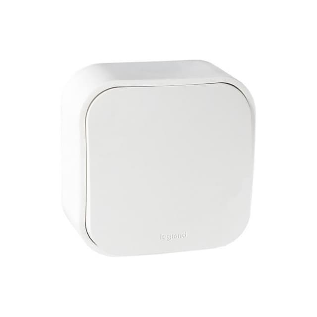 Выключатель без фиксации (кнопка), Legrand, 782405, Forix 6A 250В IP20 накладной белый