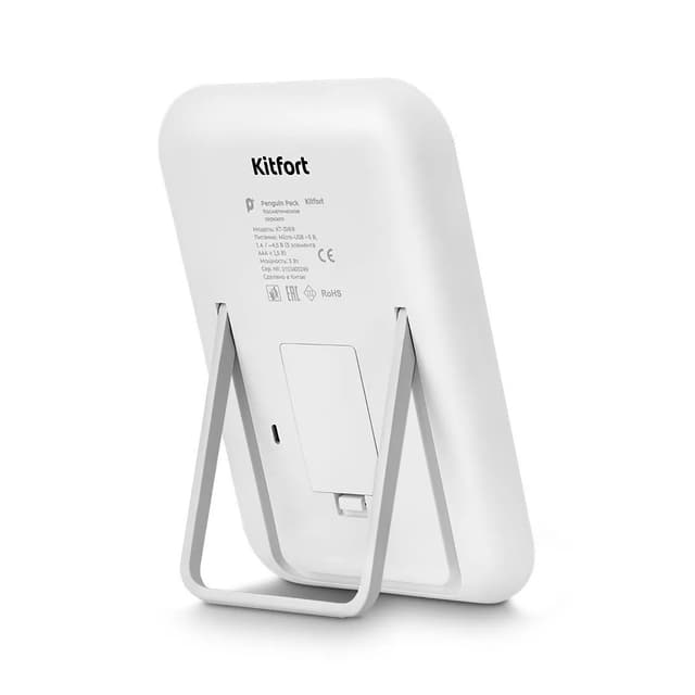 Косметическое зеркало, Kitfort, КТ-3169, Мощность 3 Вт, Сенсорное управление, Работа от батареек и провода, Подсветка, Цвет белый