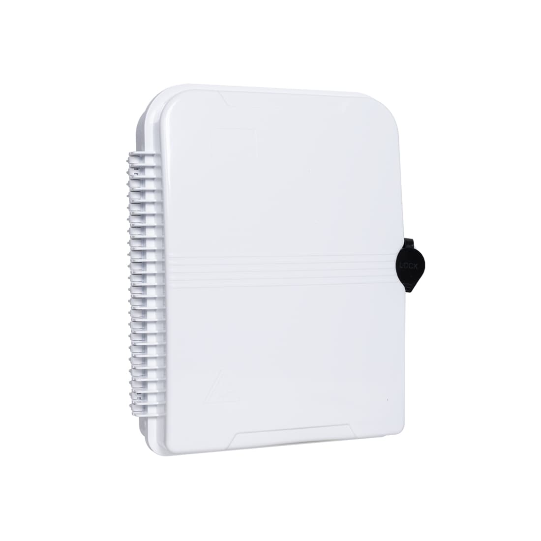 Коробка распределительная оптическая, А-Оптик, FTTH-FODB-211-24, укомплектованная SC/APC, Настенный, Пластик, Белый