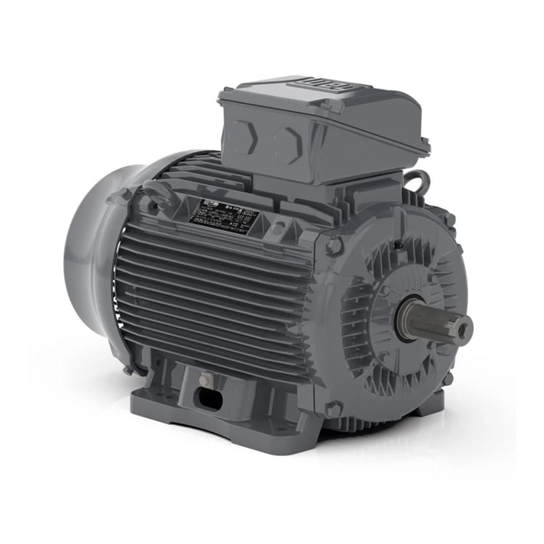 Асинхронный электродвигатель, WEG, 17376513, WGOST-L100L, 5.5 kW, 2 Пол, B3T, 220/380 В, 50 Гц, IE1, IP55, Std.