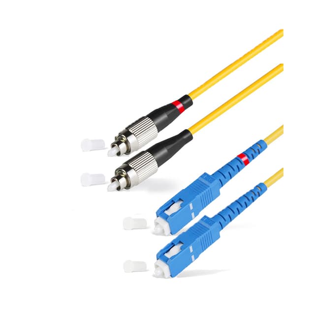 Патч корд оптоволоконный,, SC/UPC-FC/UPC SM 9/125 Duplex 3.0мм 1 м, LSZH