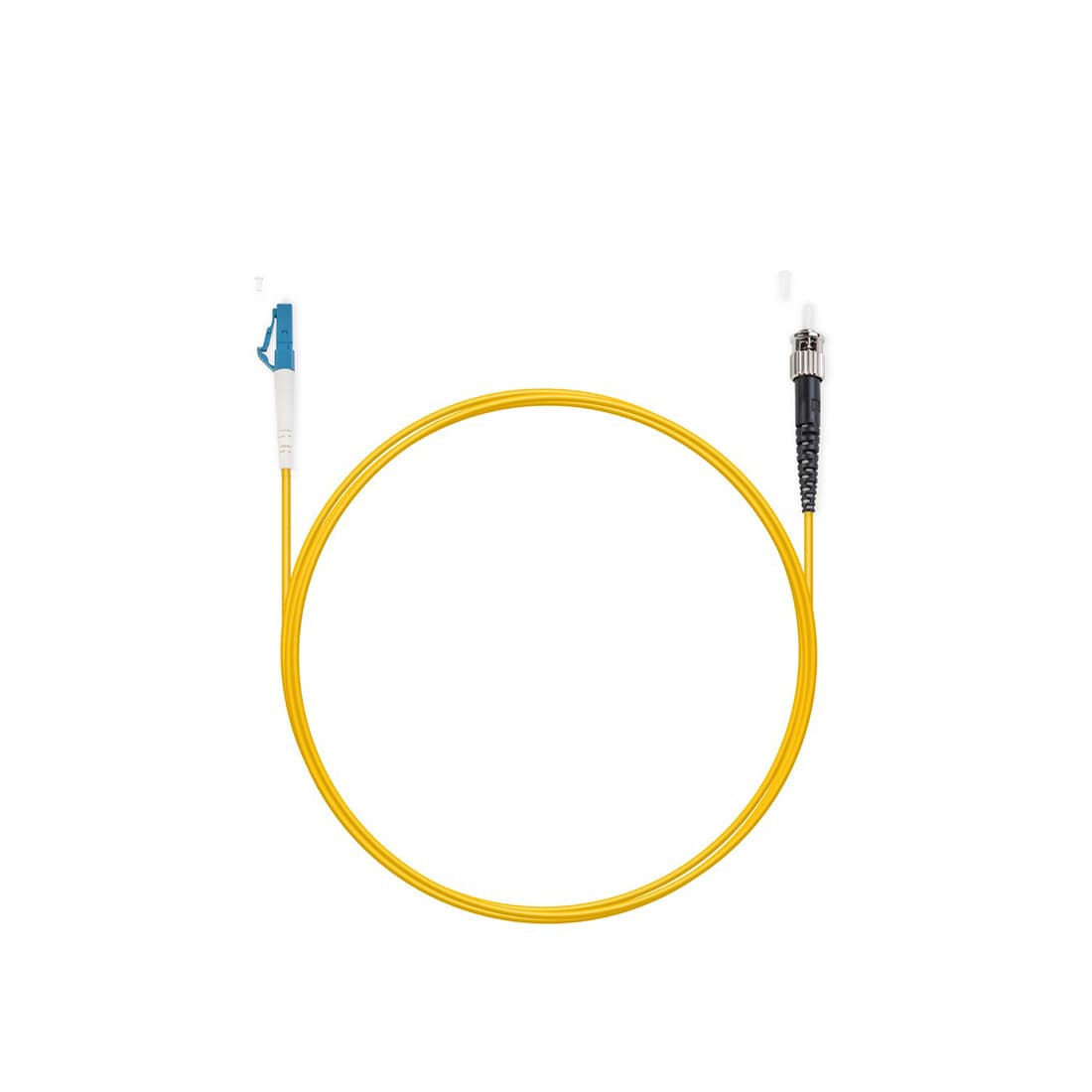 Патч корд оптоволоконный,, LC/UPC-ST/UPC SM 9/125 Simplex 3.0мм 1 м, LSZH