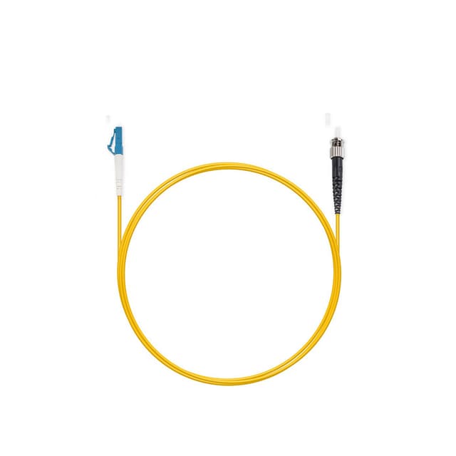 Патч корд оптоволоконный,, LC/UPC-ST/UPC SM 9/125 Simplex 3.0мм 1 м, LSZH