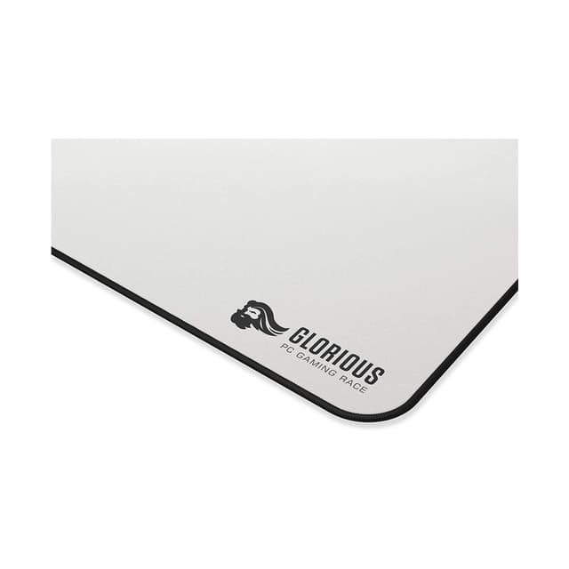 Коврик для компьютерной мыши, Glorious, Extended, GW-E, 910x280x3, Резиновая основа, Тканевая поверхность, Белый