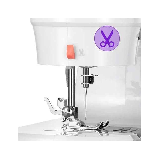 Швейная машина, Kitfort, КТ-6047, Горизонтальный челнок, 12 швейных операций, 1 петеля, Плавная скорость шитья, Возможность шитья без педали, Реверс, Подсветка рабочей зоны, Рукавная платформа, Шитье двойной иглой, Потайная строчка, Мощность 7.2Вт, Белый