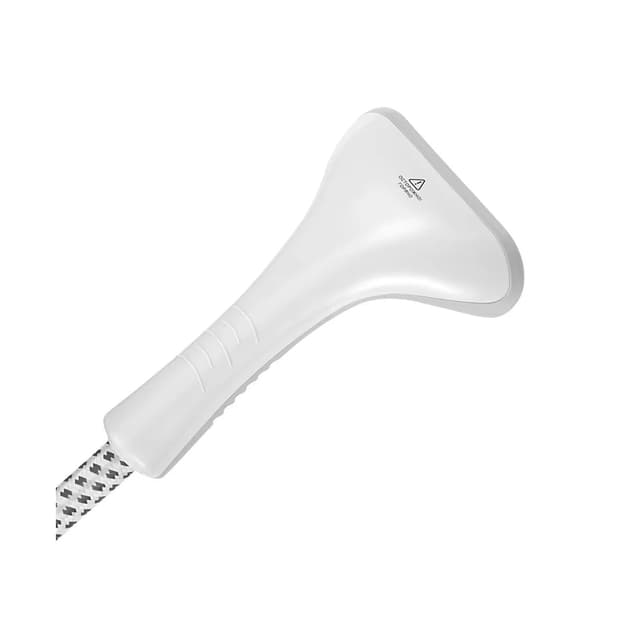 Отпариватель вертикальный, Kitfort, КТ-9230, Подача пара 29±3 г/мин, Объем резервуара для воды 1.8л, Длина парового шланга 1.1м, Время разогрева 30 с, Вешалка/Гладильная доска, Мощность 2000 Вт, Длина шнура 1.6м, Белый/Черный