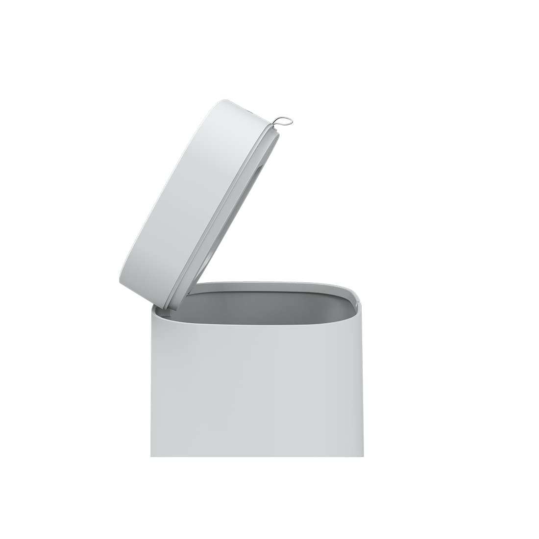 Умное мусорное ведро, Townew, T Air Lite, Smart Trash Can, Объем 16.6 л, Технология запечатывания пакета, Полуавтоматическое, Влагозащита IPX4, Серый