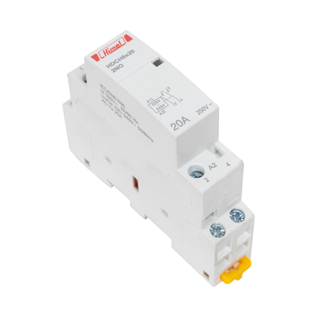 Модульный контактор, Himel, HDCH8S20220, HDCH8S 2НО 20А 230В