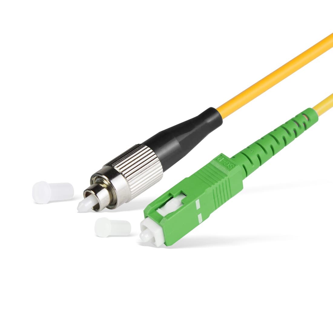 Патч корд оптоволоконный,, SC/APC-FC/UPC SM 9/125 Simplex 2.0мм 1 м, LSZH