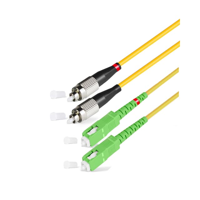 Патч корд оптоволоконный,, SC/APC-FC/UPC SM 9/125 Duplex 3.0мм 1 м, LSZH