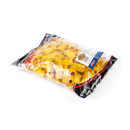 Бут (Колпачок) для защиты кабеля, SHIP, S904-Yellow, Cat. 6a, UTP, Жёлтый