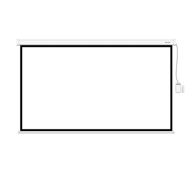 Экран моторизированный (с пультом Д/У), Deluxe, DLS-ERC221x121W, Настенный/потолочный, Рабочая поверхность 213x113, 16:9, Matt white, Белый