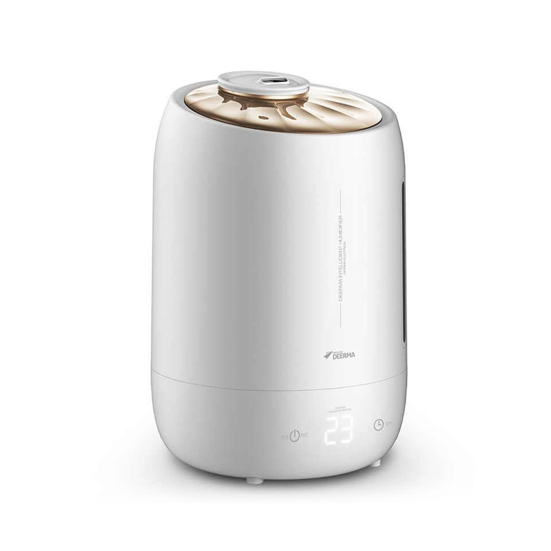 Увлажнитель воздуха, Deerma, F600, Размер 315*208мм, Уровень шума 34дБ, Объем 5л, Скорость испарения 350 мл/ч, Белый