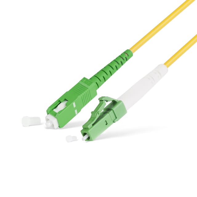 Патч корд оптоволоконный,, SC/APC-LC/APC SM 9/125 Simplex 2.0мм 1 м, LSZH