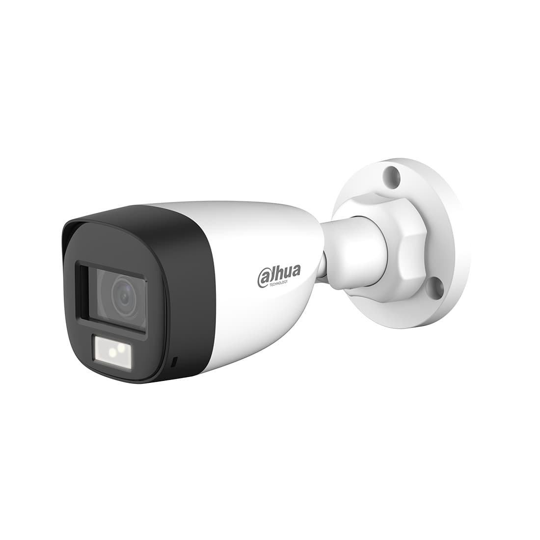 HDCVI видеокамера, Dahua, DH-HAC-HFW1200CLP-IL-A-0280B, цилиндрическая, 2 Мп, смарт-камера с двойным светом