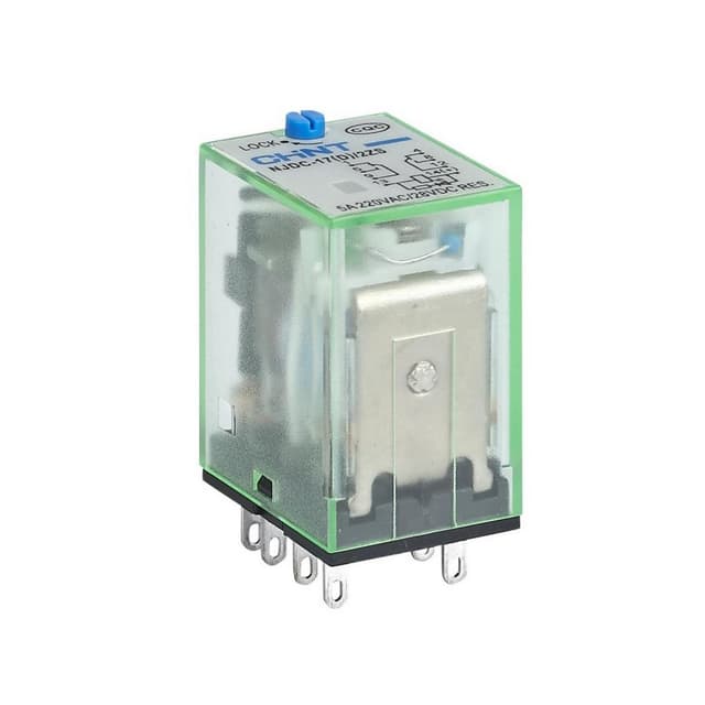 Промежуточное реле с кнопкой тестирования, CHINT, NJDC-17/4ZS 651158, 4 конт. 3А AC230В