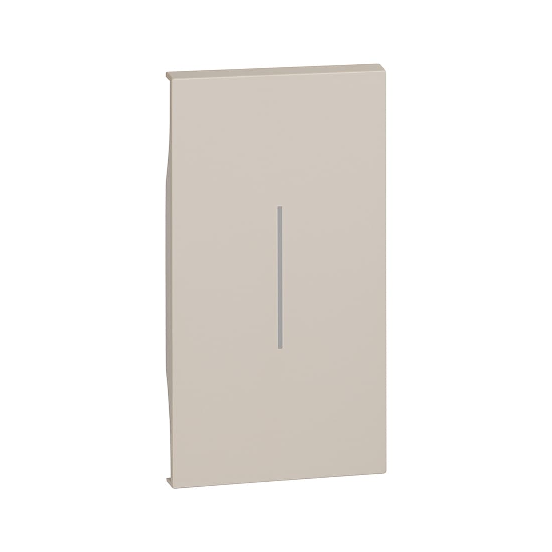 Лицевая панель, Bticino, KM01М2, Living Now для выкл. и перекл. 2 модуля песочный