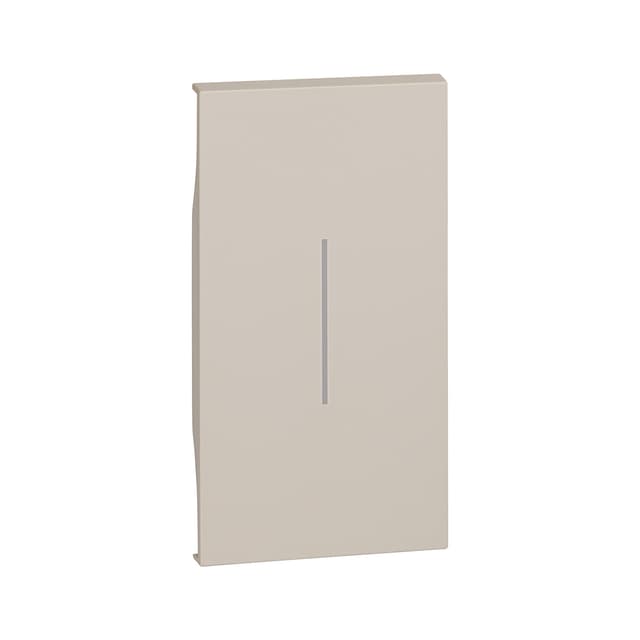 Лицевая панель, Bticino, KM01М2, Living Now для выкл. и перекл. 2 модуля песочный