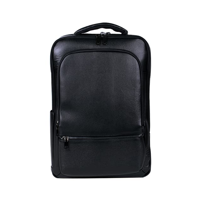 Кожаный рюкзак, Deluxe, Emerald Path A-1123, 16,38 листров, чёрный