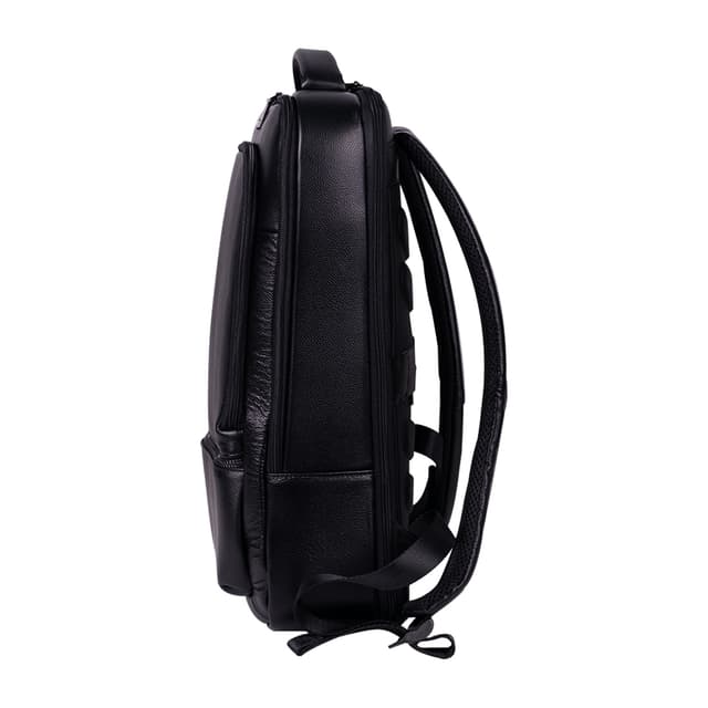 Кожаный рюкзак, Deluxe, Emerald Path A-1123, 16,38 листров, чёрный