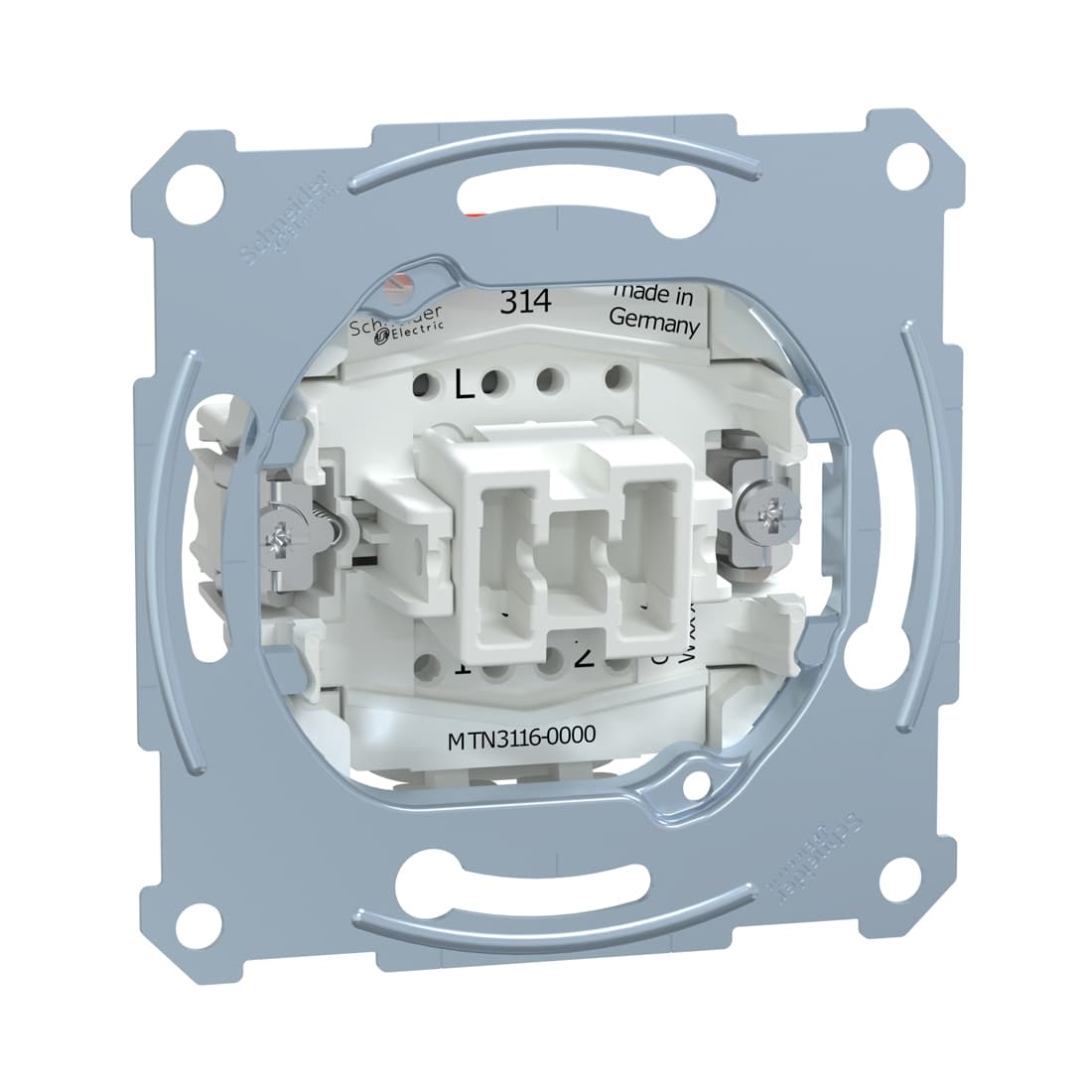 Переключатель мех-м, MERTEN, MTN3116-0000, D-Life 1 клавишный
