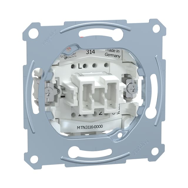 Переключатель мех-м, MERTEN, MTN3116-0000, D-Life 1 клавишный