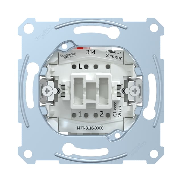 Переключатель мех-м, MERTEN, MTN3116-0000, D-Life 1 клавишный
