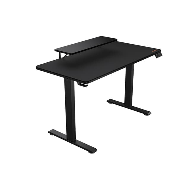 Компьютерный стол, Cougar, E-Star 120 , Поверхность - ДСП, Основание - сталь, 120*60*72(117) см, Панель управления высотой, 2 программируемые настройки памяти, Чёрный