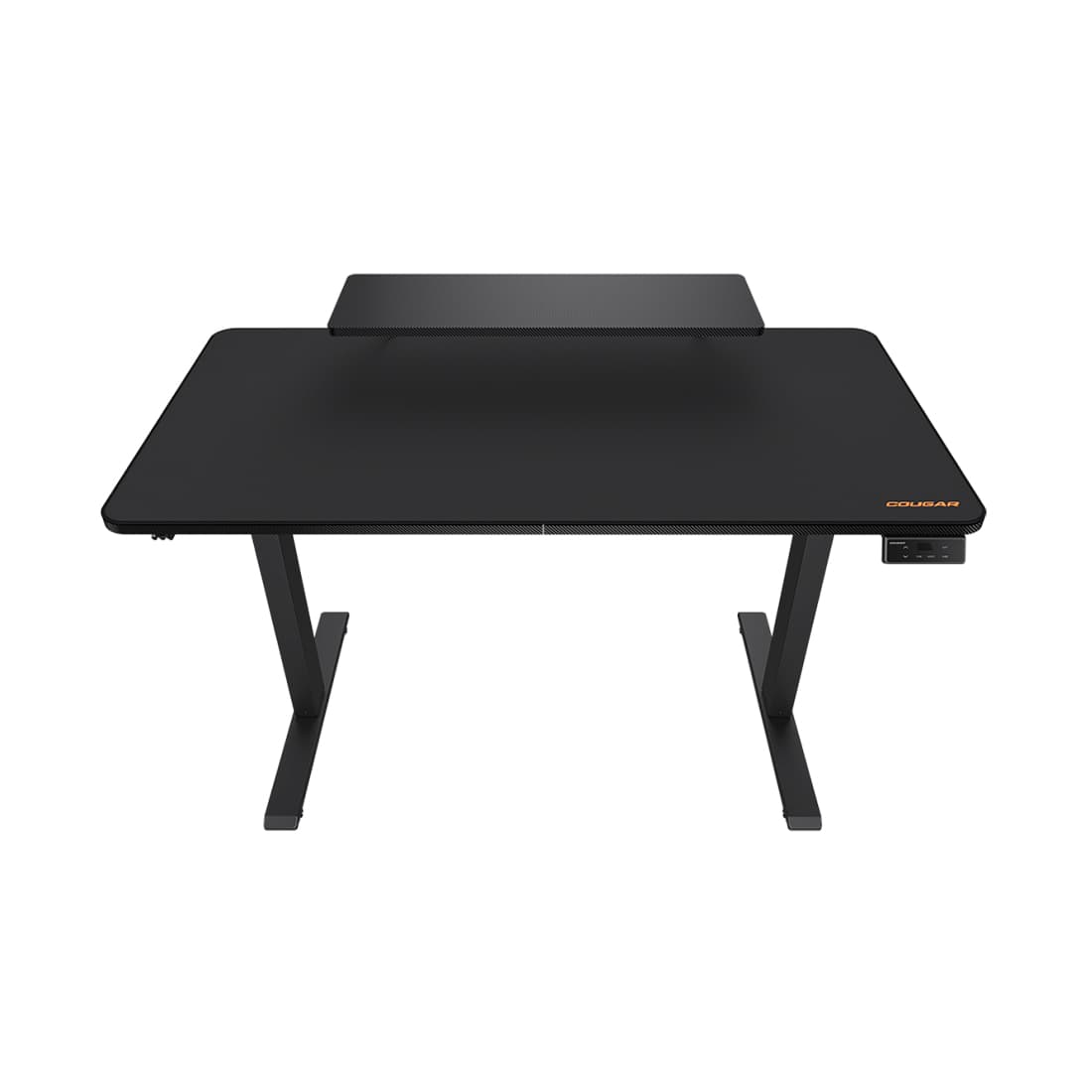 Компьютерный стол, Cougar, E-Star 120 , Поверхность - ДСП, Основание - сталь, 120*60*72(117) см, Панель управления высотой, 2 программируемые настройки памяти, Чёрный