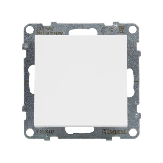 Переключатель промежуточный, Legrand Suno, 721107, 10А 250В винт.зажим Белый