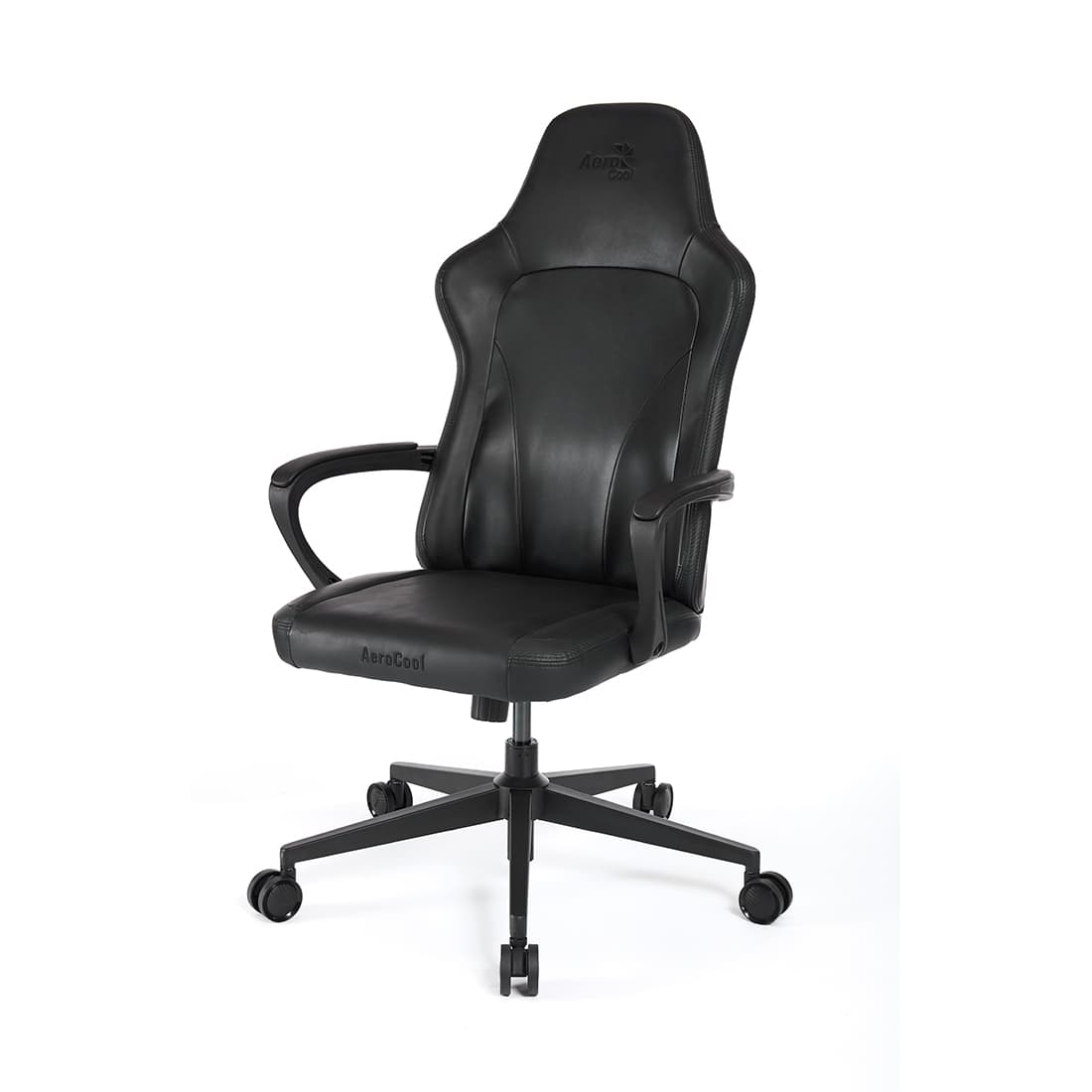 Игровое компьютерное кресло, Aerocool, CROWN Lite Modern Black, Искусственная кожа PU AIR, (Ш)65*(Г)70*(В)122 (132) см, Серый