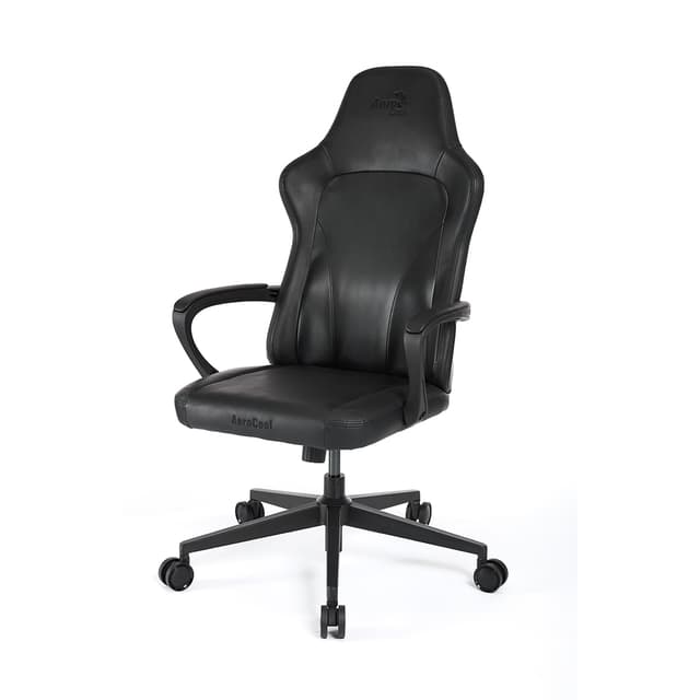 Игровое компьютерное кресло, Aerocool, CROWN Lite Modern Black, Искусственная кожа PU AIR, (Ш)65*(Г)70*(В)122 (132) см, Серый