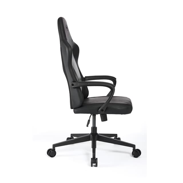 Игровое компьютерное кресло, Aerocool, CROWN Lite Modern Black, Искусственная кожа PU AIR, (Ш)65*(Г)70*(В)122 (132) см, Серый