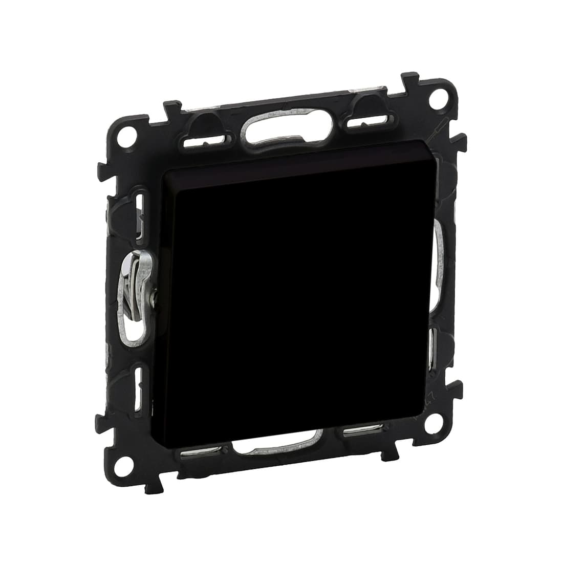 Переключатель, Legrand, 756316 Valena Life, 10АХ 250В с лиц. пан. безвинт.зажим антрацит