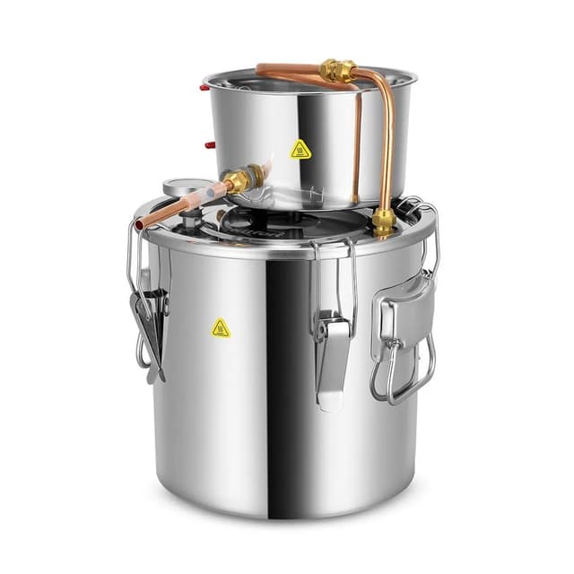 Дистиллятор, Kitfort, КТ-6316, Мощность насоса 7 Вт, Ёмкость перегонного куба 10 л, Ёмкость охлаждающего бака 2,3 л , Цвет стальной