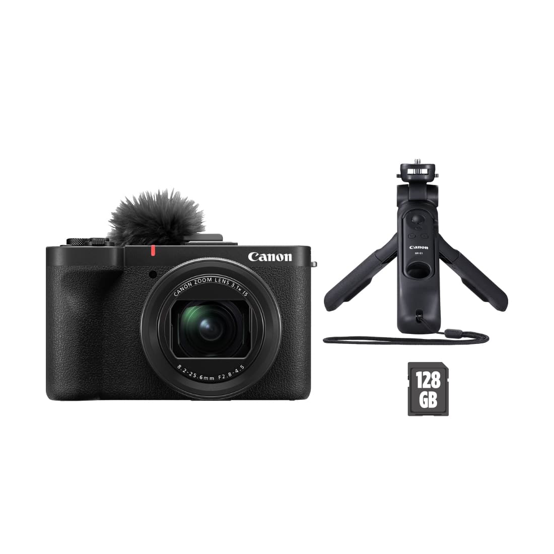 Цифровой фотоаппарат, Canon, PowerShot V1 PREMIUM VLOGGER KIT, 6390C006AA