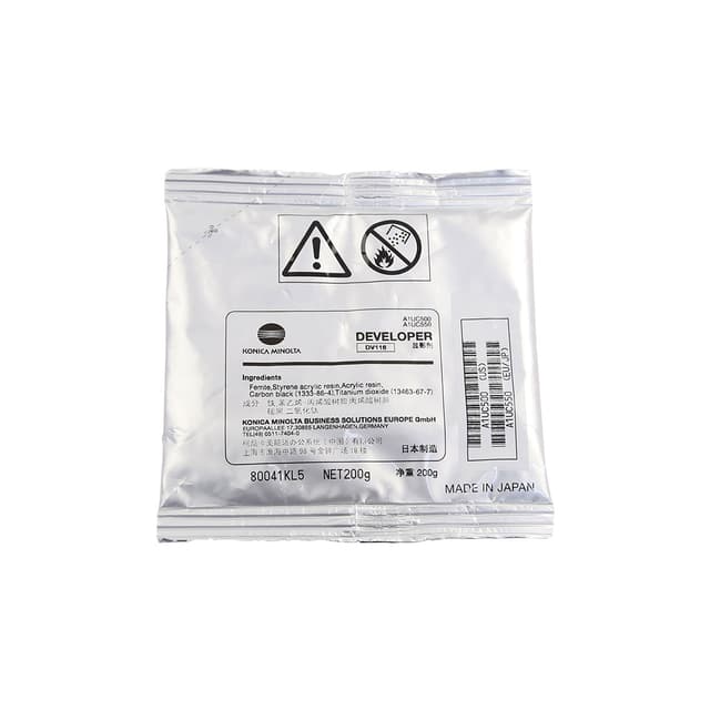 Девелопер, CET, CET161005, DV-116, Для копиров KONICA MINOLTA Bizhub 164/184/195/215, 170г.