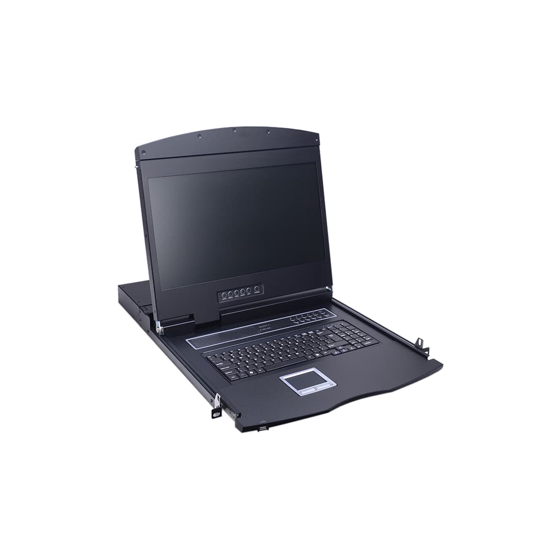 KVM консоль, SHIP, AI-9116ULS, Стоечная, 16-портовая, 19" экран, Коннекторы VGA, Поддержка IP функции, Чёрный