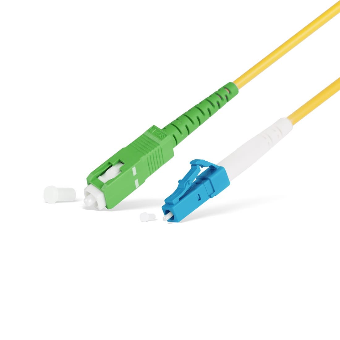 Патч корд оптоволоконный,, SC/APC-LC/UPC SM 9/125 Simplex 2.0мм 1 м, LSZH