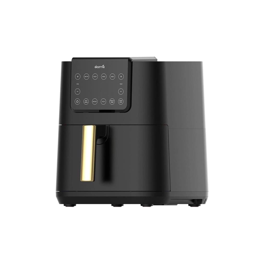 Аэрофритюрница, Deerma, Air Fryer DEM-KZ120W, Объем чаши 7.5 л, Мощность 1700 Вт, Таймер, Черный