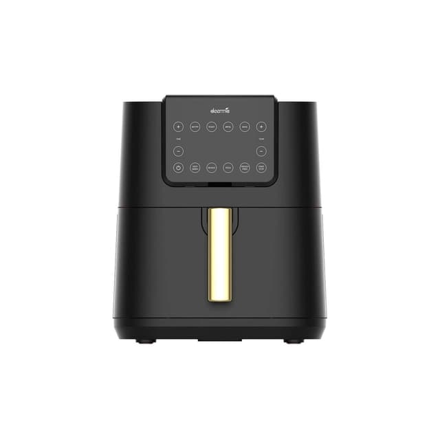 Аэрофритюрница, Deerma, Air Fryer DEM-KZ120W, Объем чаши 7.5 л, Мощность 1700 Вт, Таймер, Черный