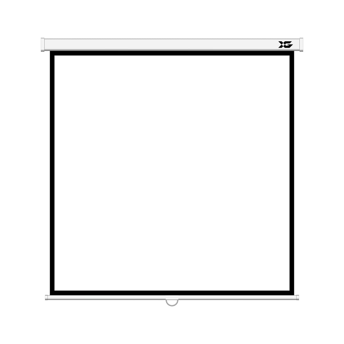 Экран, XG, DLS-M244W, Настенный/потолочный, Рабочая поверхность 236х236 см., 1:1, Matt white, Белый