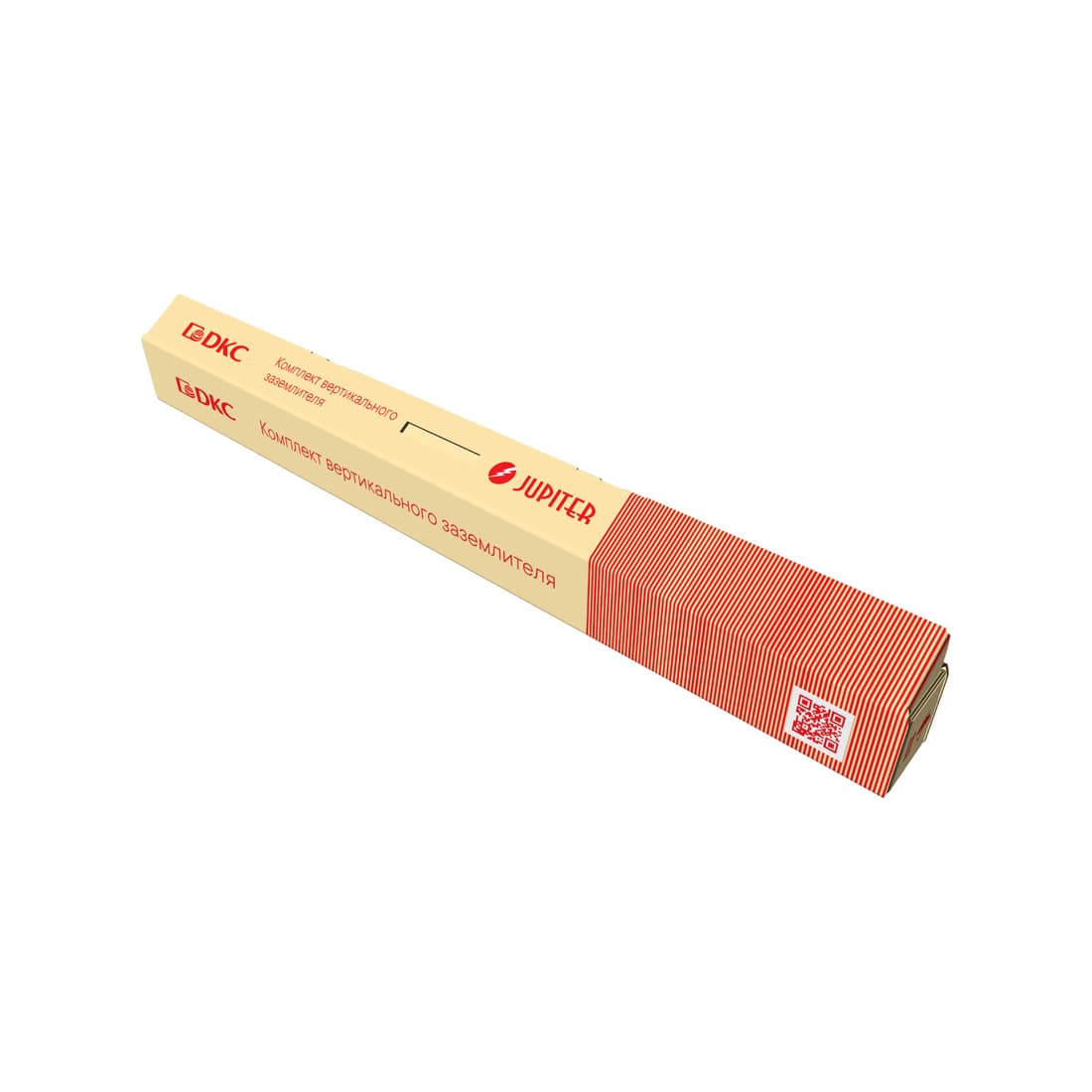 Комплект вертикального заземлителя муфтовый 3 м D16 мм, DKC, NE1130, Горячеоцинкованная сталь