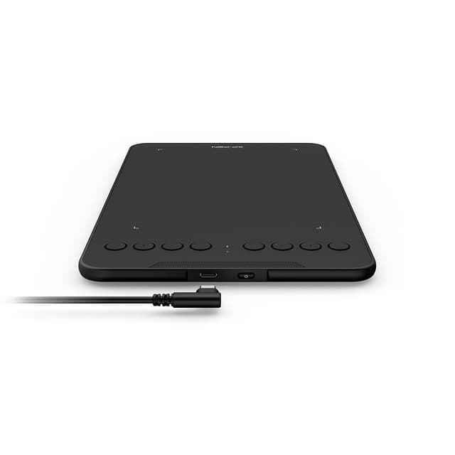 Графический планшет, XP-Pen, Deco Mini 7W, Разрешение 5080 lpi, Чувствительность к нажатию 8192, Беспроводной интерфейс, Рабочая область 177.8 x 111.1 мм, Чёрный