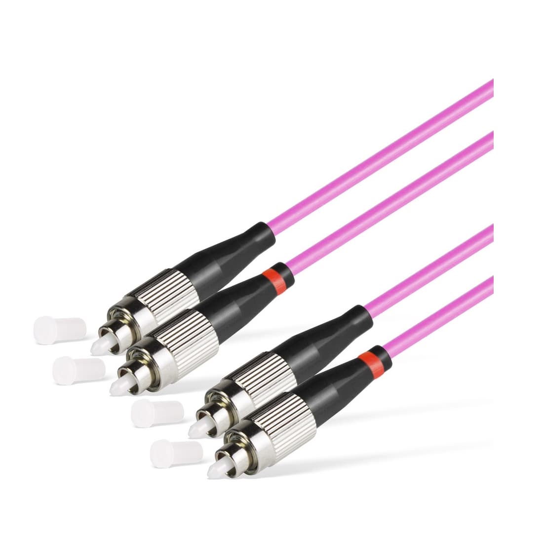 Патч корд оптоволоконный,, FC/UPC-FC/UPC MM OM3 50/125 Duplex 3.0мм 1 м, LSZH