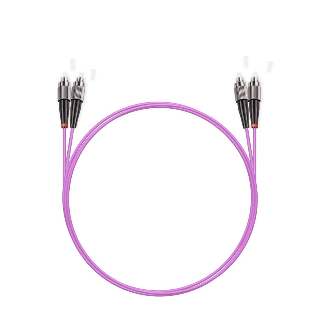 Патч корд оптоволоконный,, FC/UPC-FC/UPC MM OM3 50/125 Duplex 3.0мм 1 м, LSZH