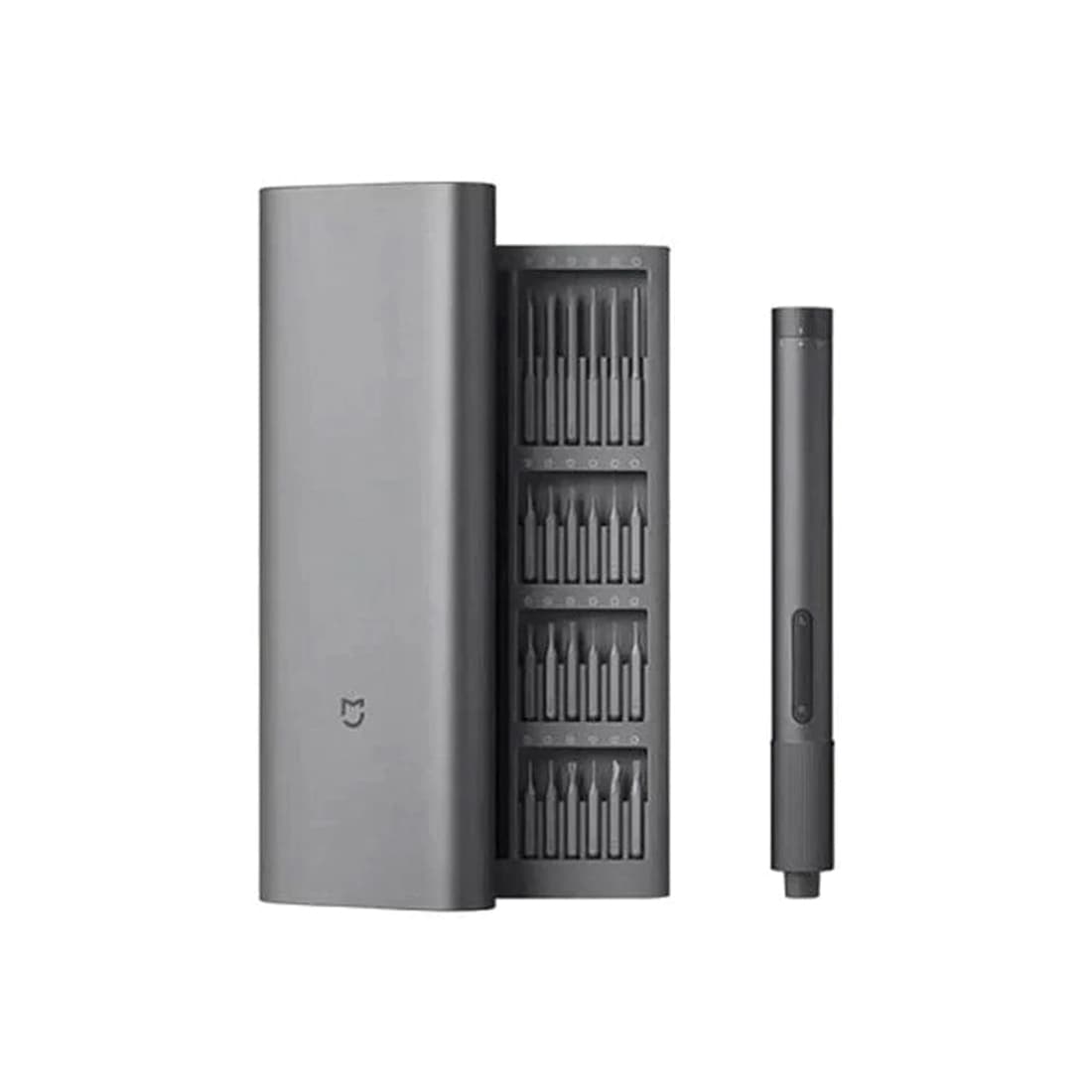 Электрическая точная отвертка, Xiaomi, Electric Precision Screwdriver, BHR5474GL/MJDDLSD003QW, 24 в 1, Крутящий момент 0,05Hm-0.2Hm, Максимальный ручной крутящий момент 3Hm, 5 В0,14 А, 350 мАч, Время зарядки 160-200мин, Скорость холостого хода 170об/мин, сталь S2, Головка Phillips PH000/PH00/PH0/PH1, Пятиугольник P2/P5, Шестигранник H0.7/H0.9/H1.5/H2.0, W1.5, SL1.5/SL2.0, Y0.6/Y1, T2/T3/T4, TH5/T6H/T8H/T9H/T10H, Type-C, Зарядный кабель в комплекте, Серый