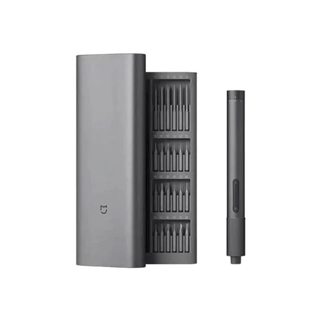Электрическая точная отвертка, Xiaomi, Electric Precision Screwdriver, BHR5474GL/MJDDLSD003QW, 24 в 1, Крутящий момент 0,05Hm-0.2Hm, Максимальный ручной крутящий момент 3Hm, 5 В0,14 А, 350 мАч, Время зарядки 160-200мин, Скорость холостого хода 170об/мин, сталь S2, Головка Phillips PH000/PH00/PH0/PH1, Пятиугольник P2/P5, Шестигранник H0.7/H0.9/H1.5/H2.0, W1.5, SL1.5/SL2.0, Y0.6/Y1, T2/T3/T4, TH5/T6H/T8H/T9H/T10H, Type-C, Зарядный кабель в комплекте, Серый